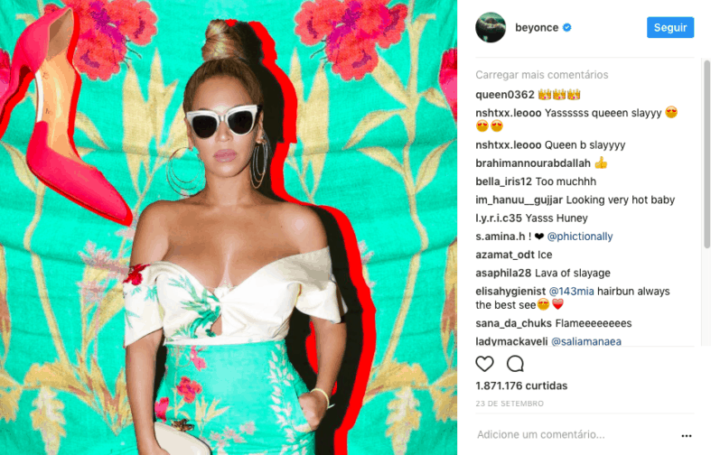 Beyoncé Instagram