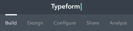 typeform build
