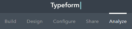 análise typeform