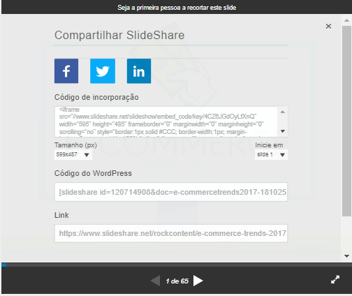 Embed Code SlideShare