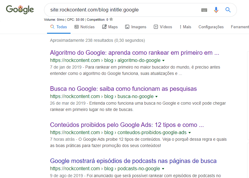 Faço pesquisa no Google e as respostas das pesquisas vem em escritas  diferentes e toda sublinhada - Comunidade Pesquisa Google e Google  Assistente