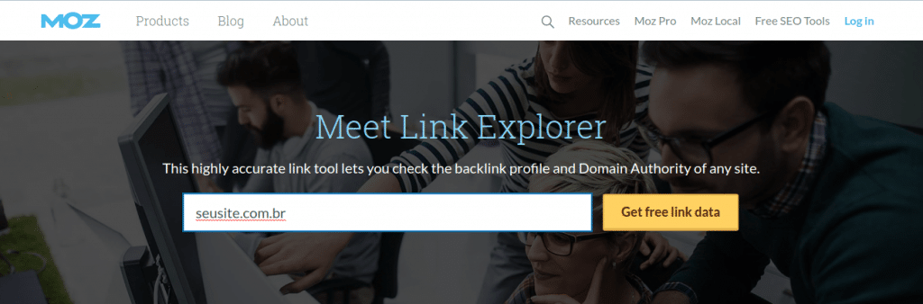 link explorer, da moz