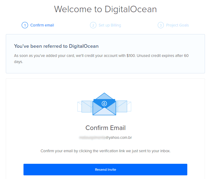 login no digital ocean