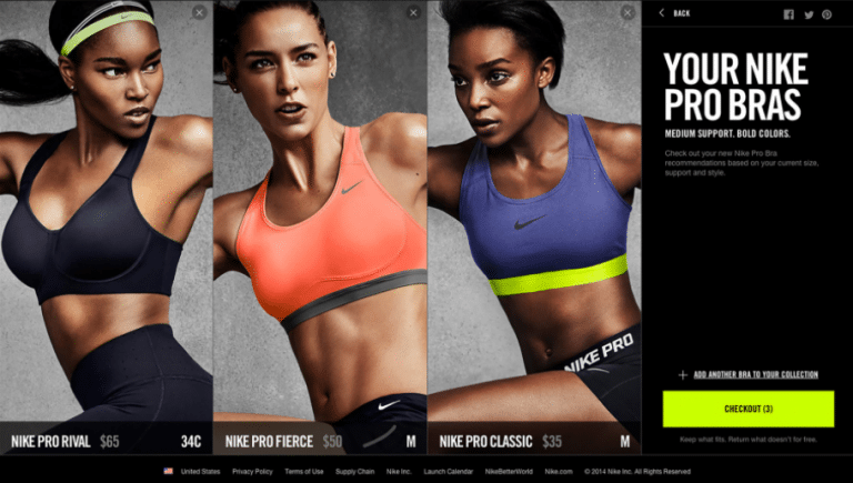 Nike Pro bra