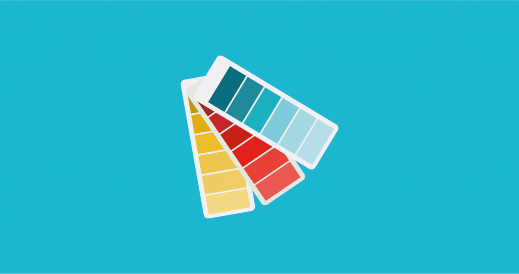 Uma paleta de cores para uma diagramação