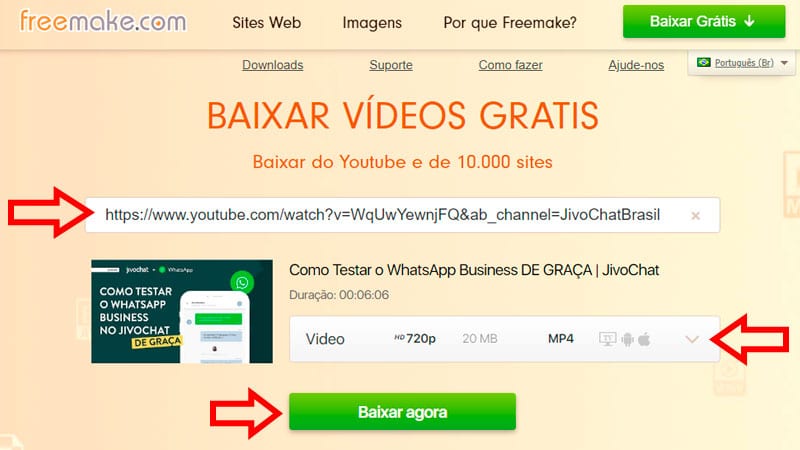 Como Baixar Videos Do  Em Menos De 4 Passos