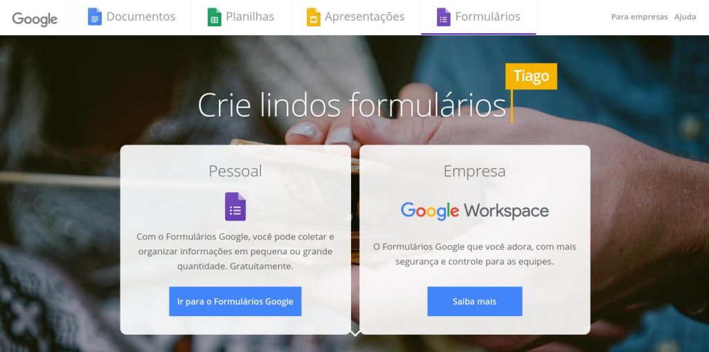 Aprenda como utilizar o Google Forms