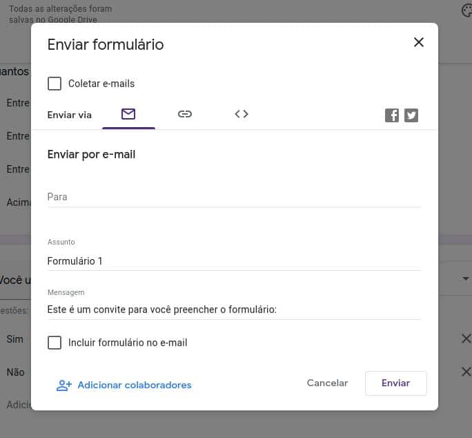 google forms