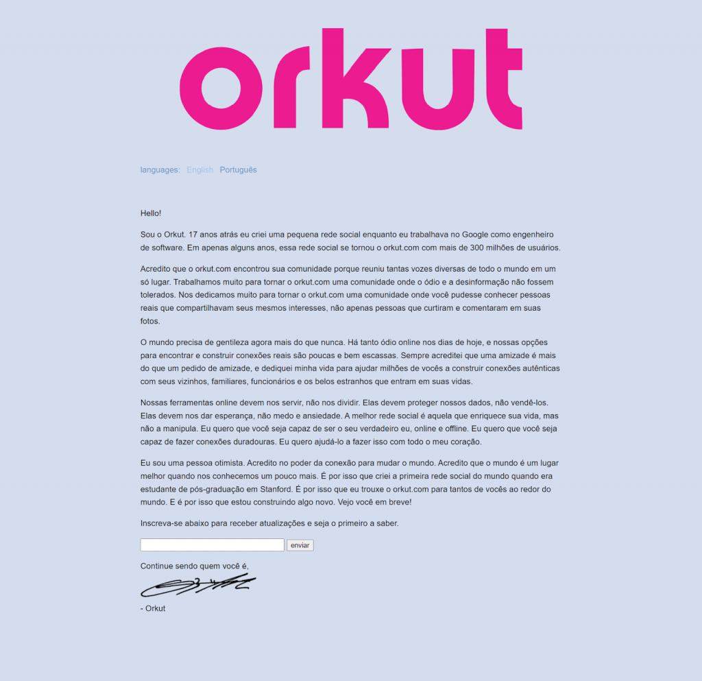 10 comunidades do Orkut que vão te fazer morrer de saudades