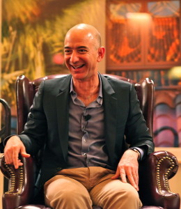 Amazon's CEO,  Jeff Bezos. (Source: Wikipedia)