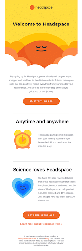 headspace email