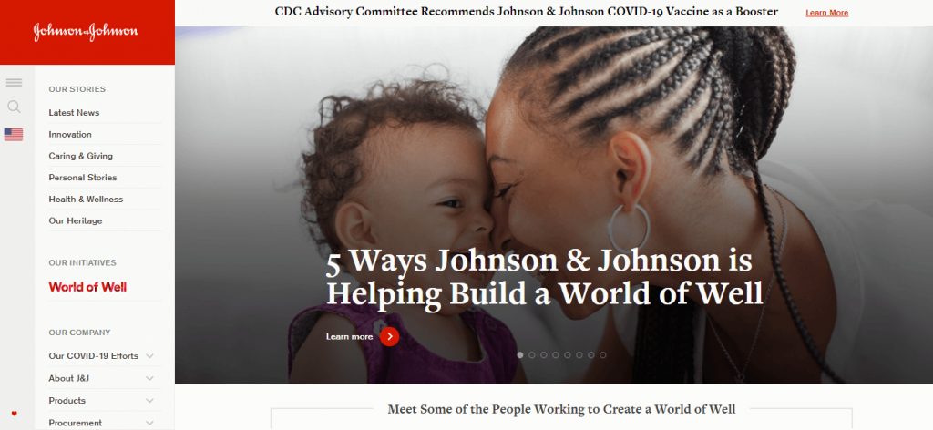Johnson & Johnson example