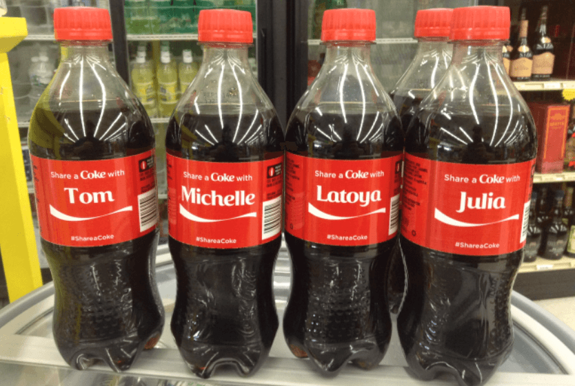 Campaña “Nombres” de Coca-Cola