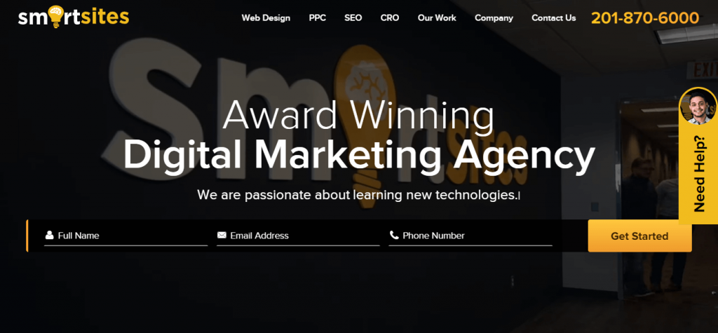 SmartSites (best digital marketing agency websites)