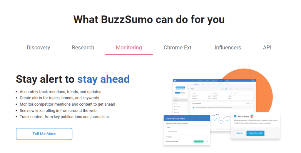 BuzzSumo website screenshot