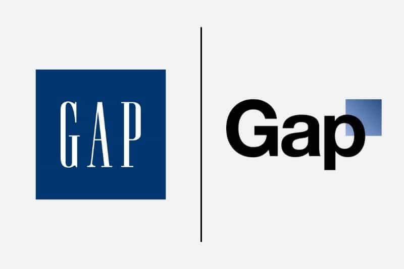 Gap rebranding move - logo change