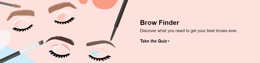 Sephora brow finder quiz