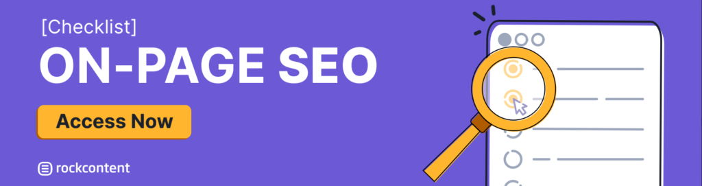 Improving SEO with on-page SEO checklist